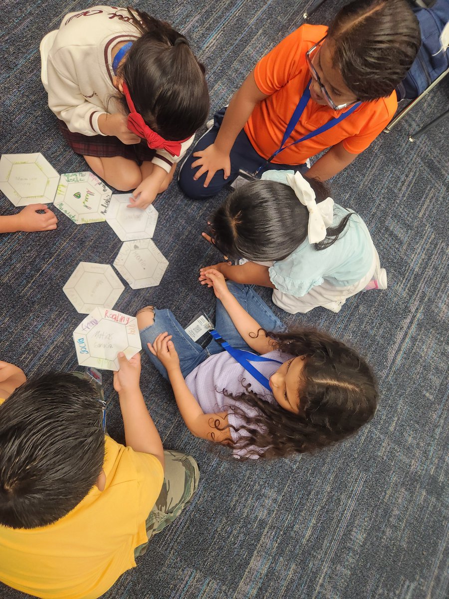 Hexagonal thinking and making connections!