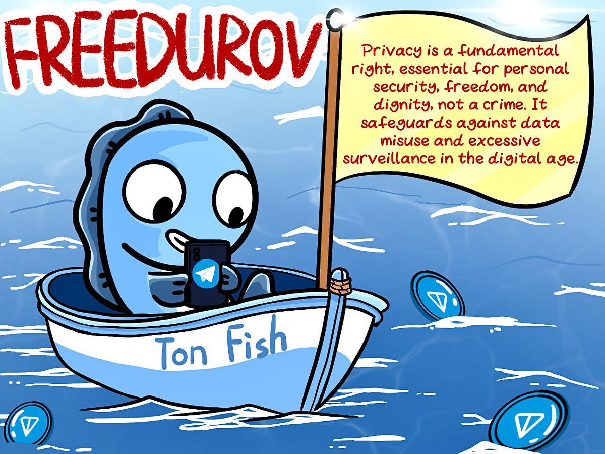 Tajudeen's tweet photo. GIVEAWAY ALERT! π¨
Win 50 million @tonfish_tg ! π
To enter:
1. Follow @tajudeen
2. RETWEET this post
3. COMMENT with your TON wallet address
5 lucky winners will be selected randomly and announced soon! π€©
Make sure you comment #FREEDUROV
Don't miss out on this incredible opportunity!
#FREEDUROV