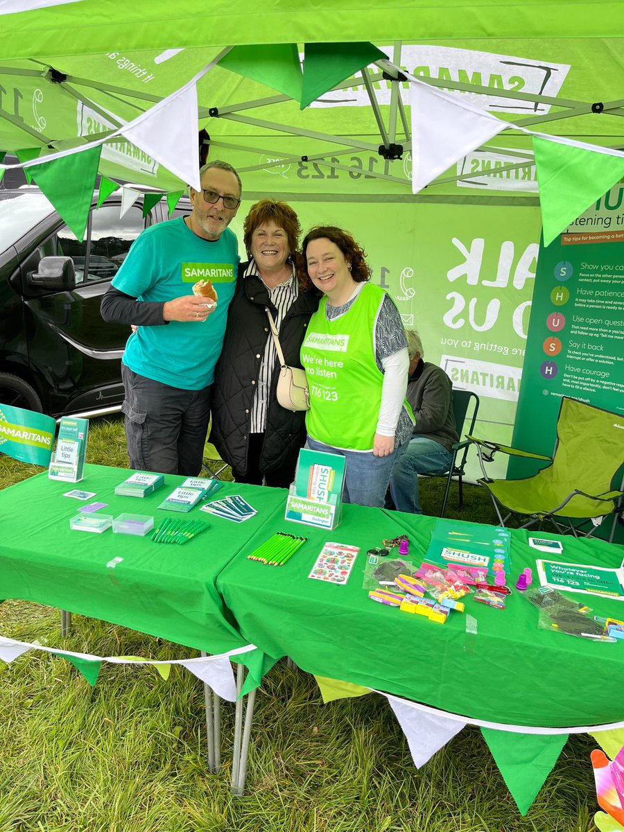 Our amazing Regional Director, Libby, came to see us at Reeth Show. 
It was wonderful to see you Libby. Thank you for the delicious cakes!