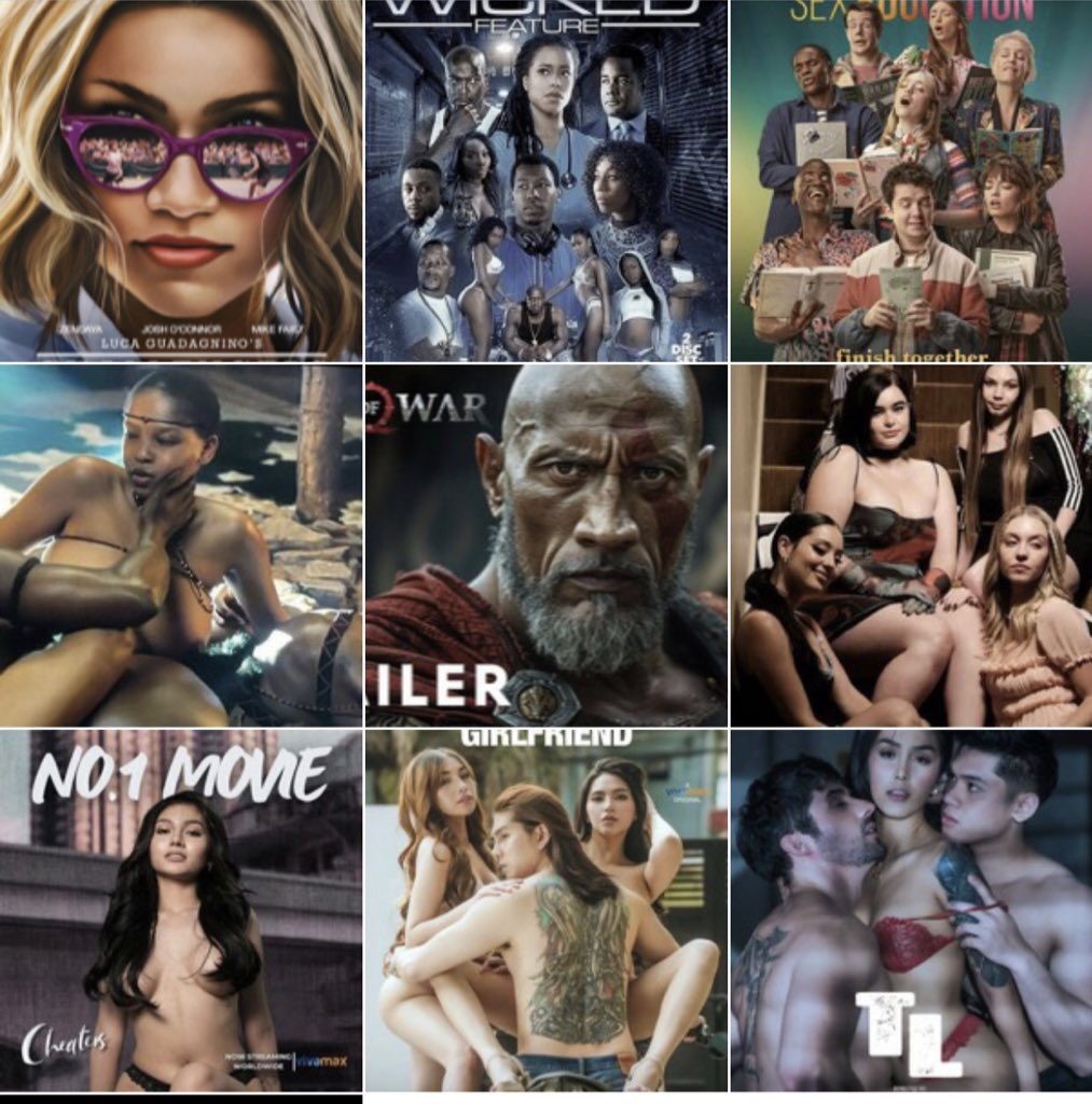 Adult cinema tweet media