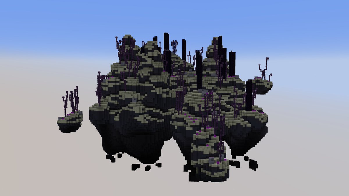 "End island"
#Minecraft #Minecraftbuilds #minecraft建築コミュ