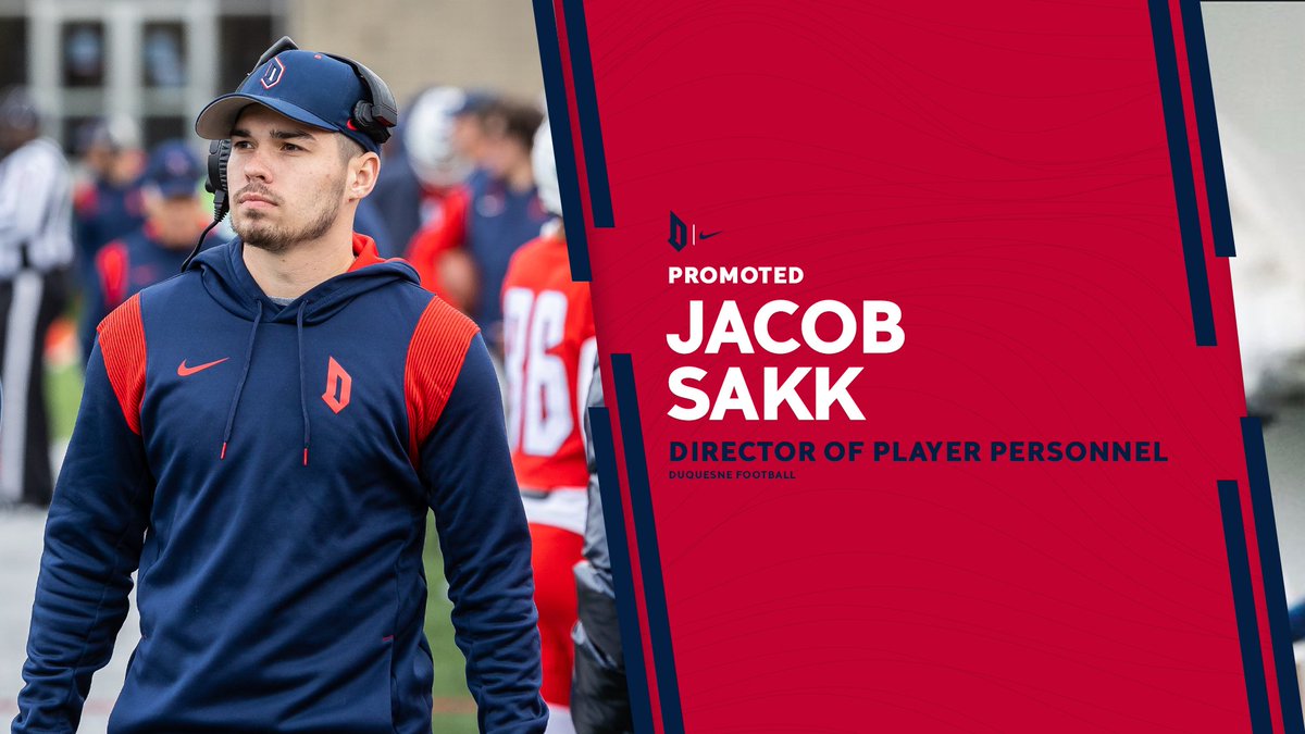 Jacob Sakk has been promoted to 𝗗𝗶𝗿𝗲𝗰𝘁𝗼𝗿 𝗼𝗳 𝗣𝗹𝗮𝘆𝗲𝗿 𝗣𝗲𝗿𝘀𝗼𝗻𝗻𝗲𝗹

🗞️ bit.ly/474F8yA