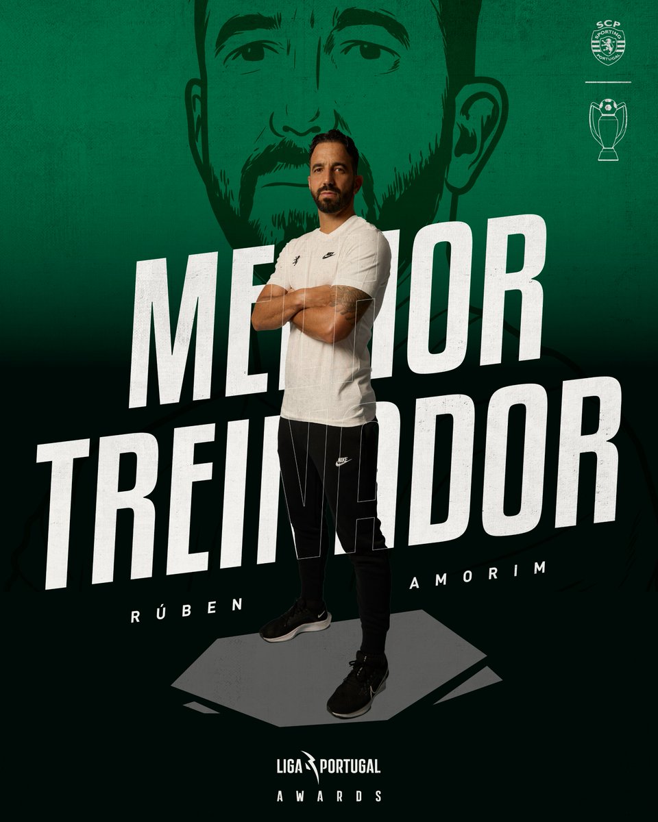 ⭐️ 𝙏𝙍𝙀𝙄𝙉𝘼𝘿𝙊𝙍 𝘿𝙊 𝘼𝙉𝙊 ⭐️

Rúben Amorim: o melhor treinador de 2023/2024 🏆