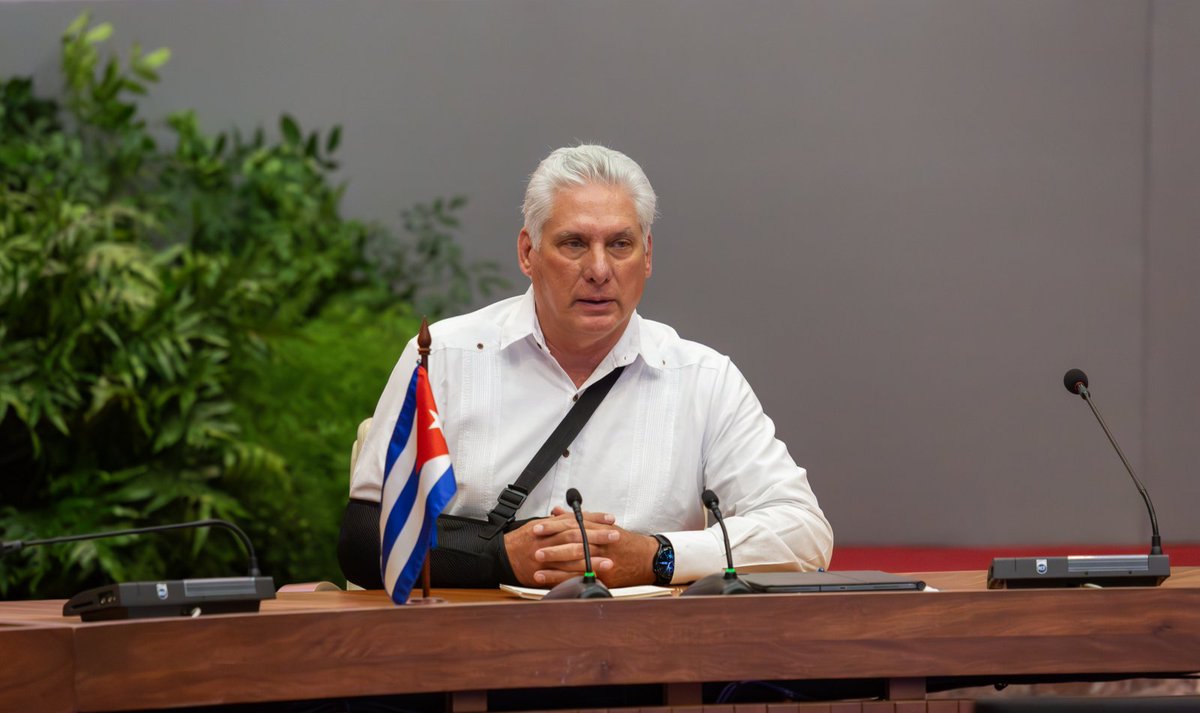 MMarreroCruz's tweet image. En XI Cumbre Extraordinaria del @ALBATCP, #Cuba ratificó toda su solidaridad y apoyo al hermano pueblo de #Venezuela y al Presidente @NicolasMaduro, ante los múltiples intentos de intromisión imperialista, que buscan generar la desestabilización y derrocar al Gobierno.
#ALBAUnida