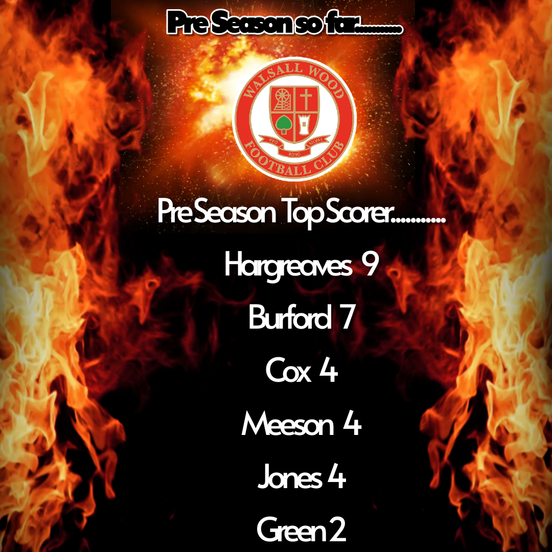 Top scorer in pre season is hotting up with 1 game to go