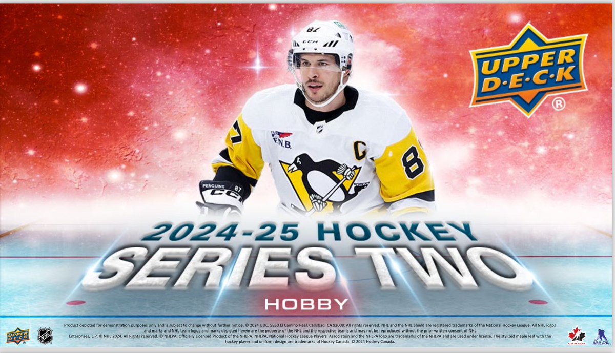 UniversalDst's tweet photo. First Look!! 2024-25 UD Series 2 Hockey https://t.co/dQbYV7wuEu