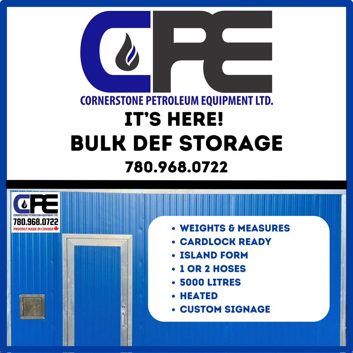 CStonePeLtd's tweet photo. #Def #bulkstorage #exhaustfluid #wehavecookies
780.968.0722 https://t.co/PTEvd3fTkC