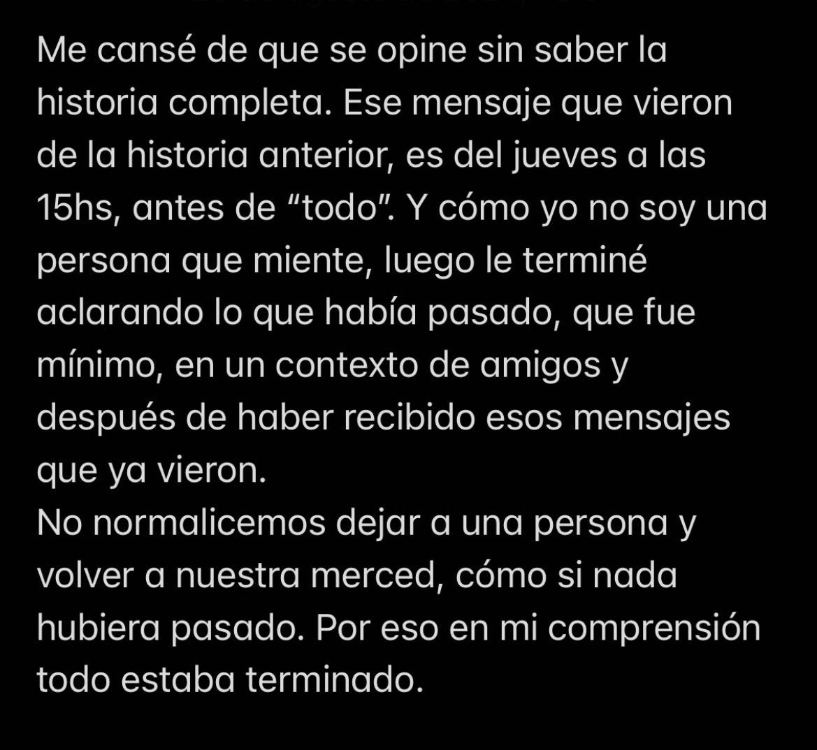 fedeebongiorno's tweet photo. Nicolás de #GranHermano lanzó un comunicado:

“A mi fue que me dijeron que ya no daba para más, y que todo estaba terminado incluso antes que llegue a Uruguay” https://t.co/tYY4UQaKuz