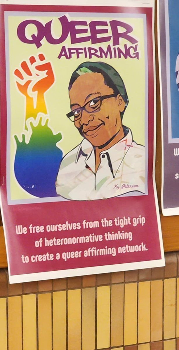 libsoftiktok's tweet photo. These images were reportedly taken inside @MMSDschools in Wisconsin.

This school is trying to destroy "heteronormative thinking" and replace it with a "queer affirming network?"

When they say they're coming for your kids, believe them. https://t.co/gbrluI1v4J