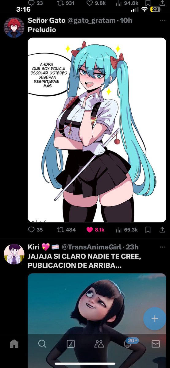 CirnoX2's tweet photo. @TransAnimeGirl https://t.co/4JSlnFXy8P