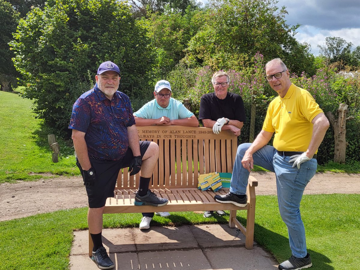 Huge thanks to Lea Marston Golf Club for their awesome support! They raised an amazing £600 at their Captains' event for our branch. We’re so grateful for their generosity and commitment to our cause!