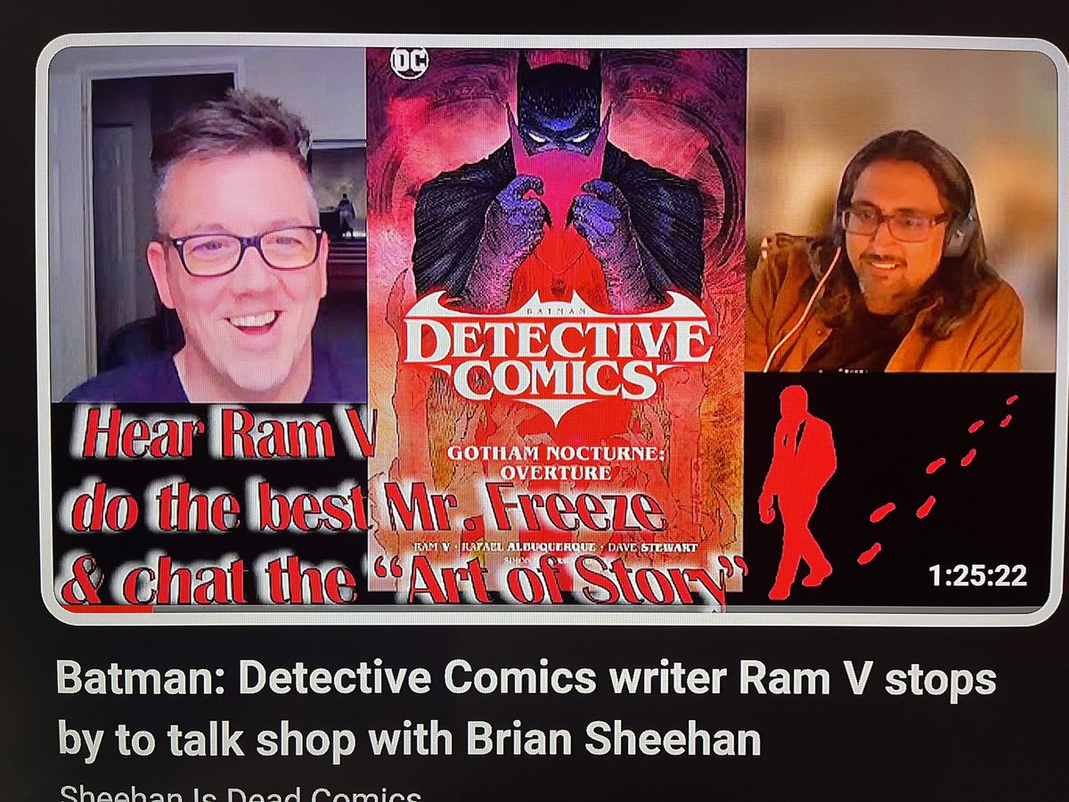 BrianPBrewster's tweet photo. You’ve seen his face & the lush locks of hair - NOW - hear @therightram talk his Batman Detective run, being a chemical engineer, & why he’s “All In” on @DCOfficial New Gods!
Give it a listen, give it a like, become a #RamFan - I sure did!
https://t.co/lU2Obwnp1T https://t.co/OnbxkzyflN