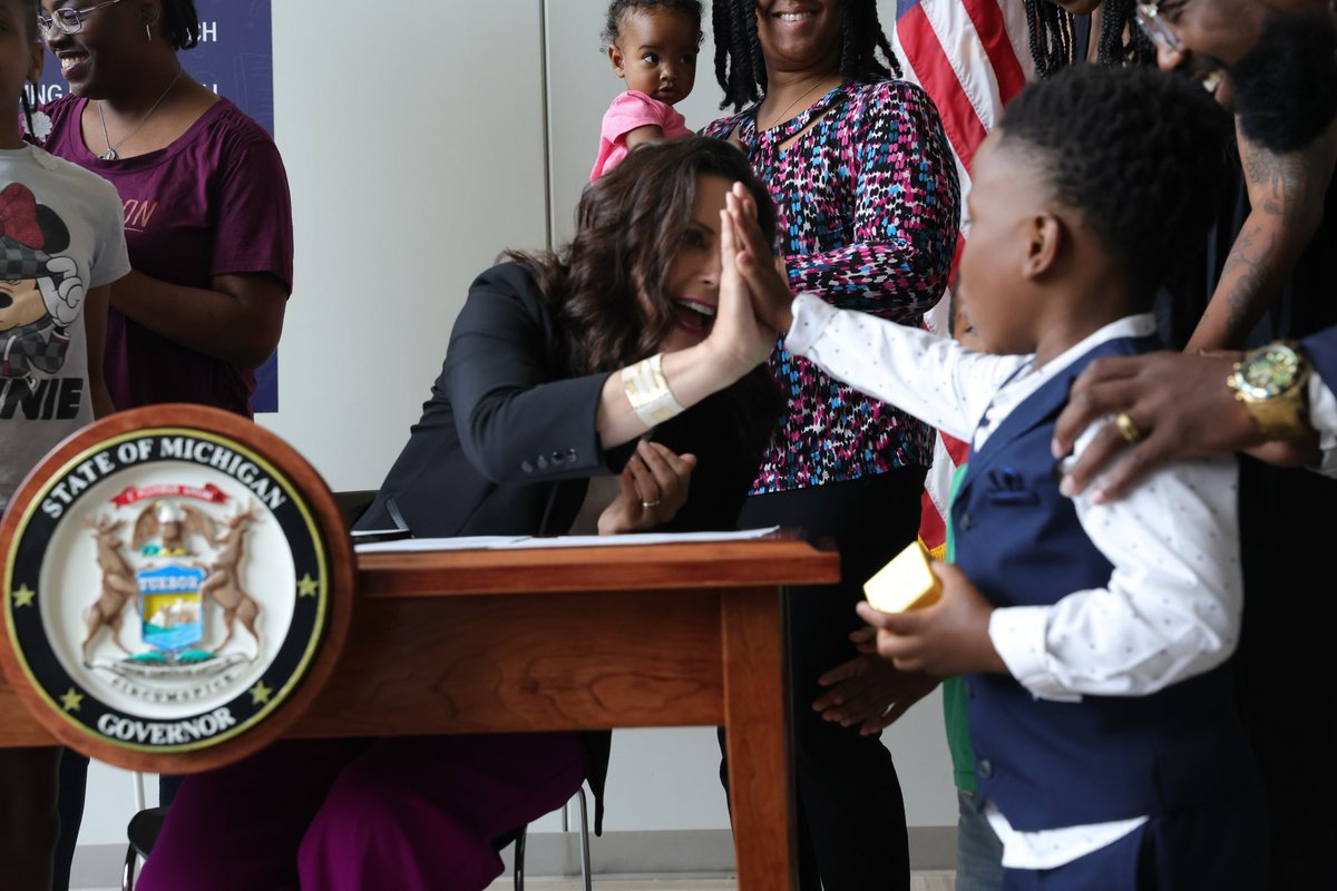 Investing in Michigan’s students means investing in our future. While students were enjoying their summer vacations, I signed my sixth balanced education budget, ensuring every student has the resources they need the make this the best school year yet.