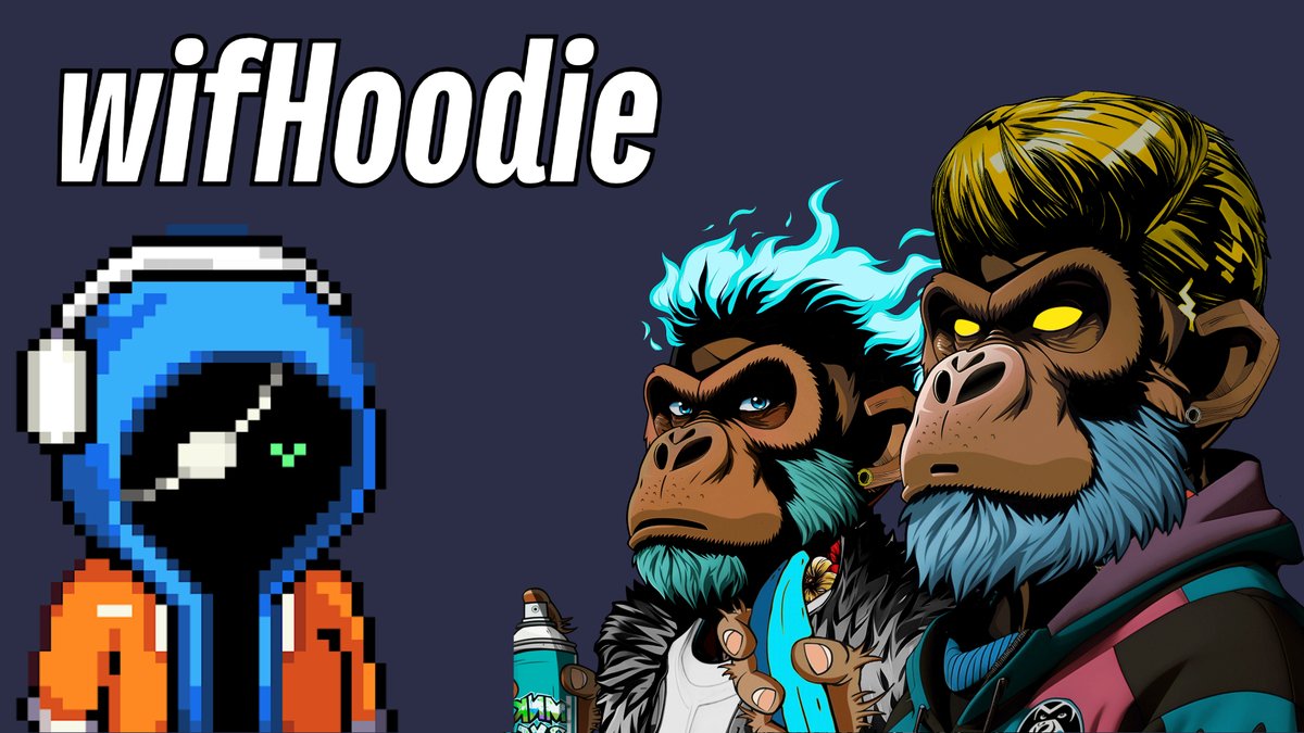 mnk3ylabs's tweet photo. 🎉 MNK3YS x WifHoodie GIVEAWAY 🎉

To celebrate the MNK3Y Tribe vibing on https://t.co/oGfwYDC55o we are giving away:

2 MNK3YS NFTs +
1 wifHoodie NFT to one lucky winner. 🦄

To enter:
1. Follow @mnk3ylabs and @wifHoodie 
2. Like and RT this post.
3. Tell 3 friends. 
4. Do a little MNK3Y dance. 

Winner drawn in 48 hours. ⏰
Good luck! ☘️

Pick up a MNK3Y on @magiceden in the link below 👇

#MNKISH #ApesTogetherStrong