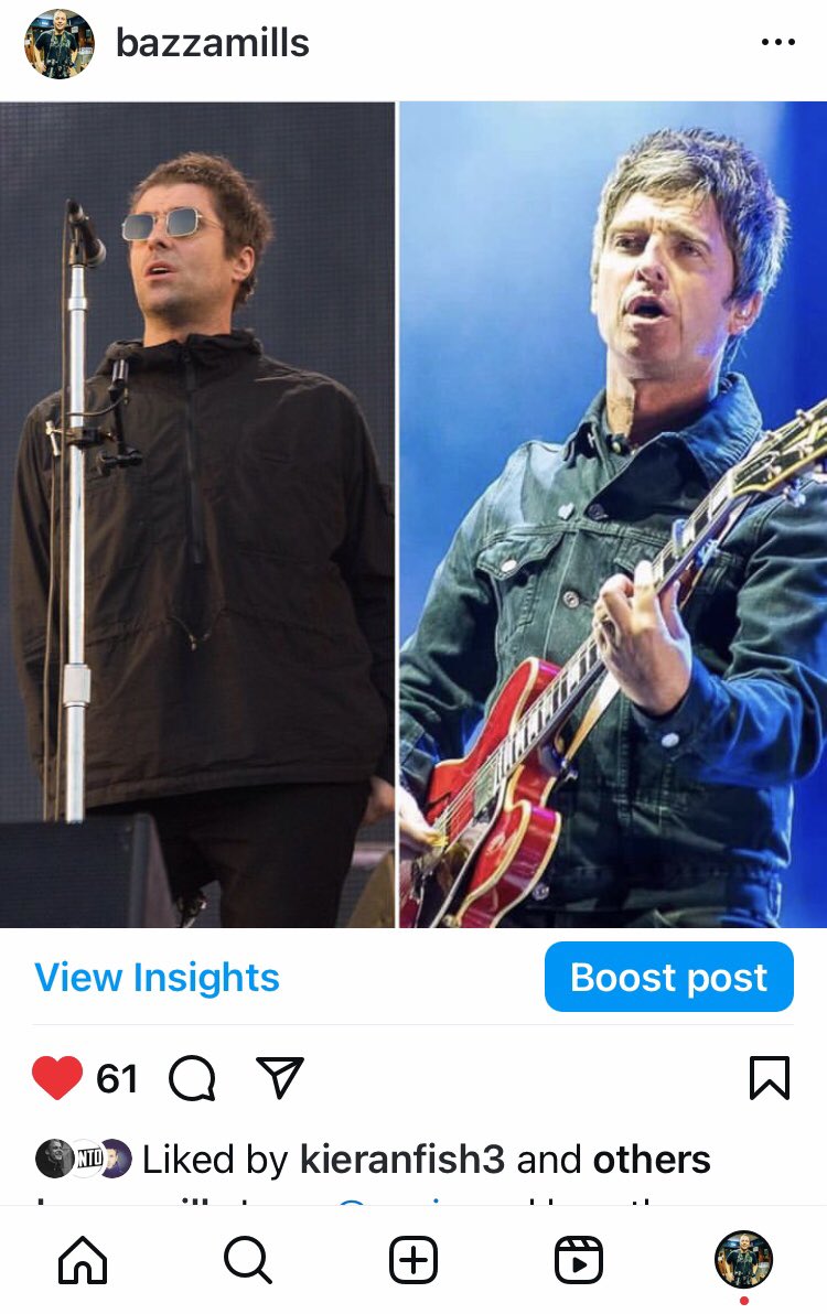BazzaMills's tweet photo. Posted almost 5 to the day. Hopefully now I’ll get the chance to take my lad to see @liamgallagher @NoelGallagher @oasis live https://t.co/QRcWMLhVlm