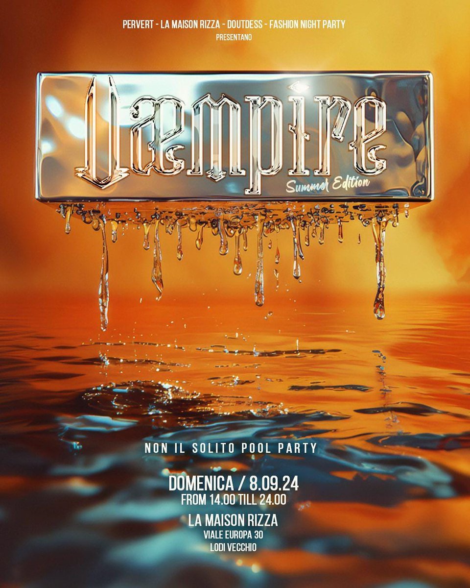 Non il solito pool party 😏

RSVP: 
xceed.me/it/lodi-vecchi…