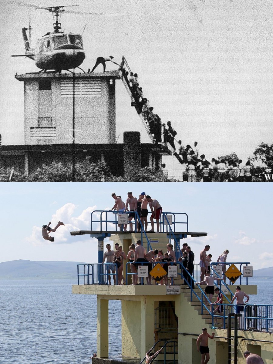 Can't unsee it, #Galway fall of Saigon