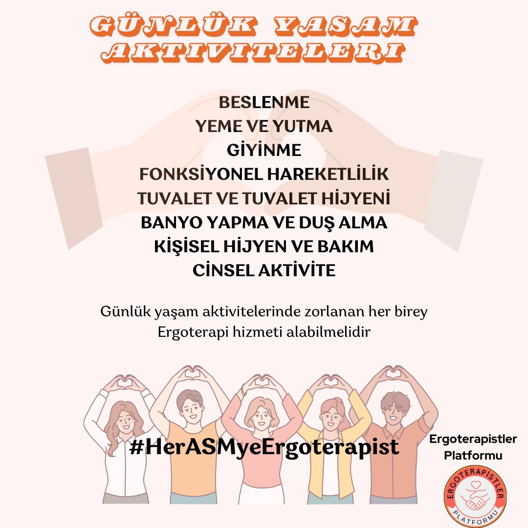 <a href="/ErgPlatformu/">Ergoterapistler Platformu</a> <a href="/drmemisoglu/">Prof. Dr. Kemal Memişoğlu</a> Ergoterapistlere istihdam istiyoruz #HerAsmyeErgoterapist 
<a href="/ergplatformu/">Ergoterapistler Platformu</a> <a href="/drmemisoglu/">Prof. Dr. Kemal Memişoğlu</a> <a href="/saglikbakanligi/">T.C. Sağlık Bakanlığı</a>