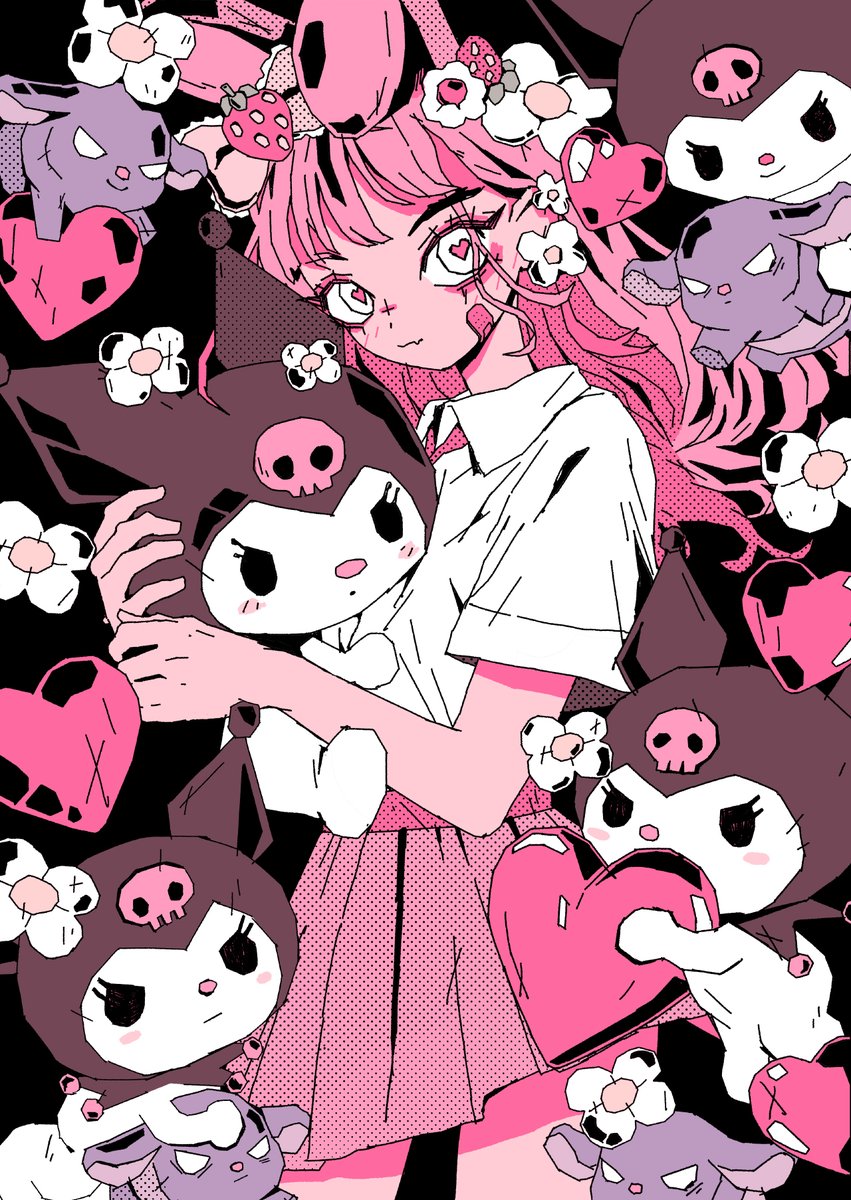 Arkestar's tweet photo. kuromi and who? 🍓 https://t.co/iBbNx3S2U7