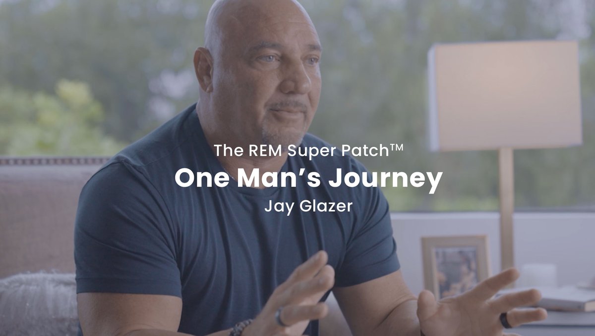 SuperPatch (@superpatchco) on Twitter photo Unlocking Dreams - My 30-Year Sleep Transformation
<a href="/JayGlazer/">Jay Glazer</a> talks about his very first night wearing the REM Super Patch. For the first time in years, he enjoyed deep, dream-filled sleep.
Watch the full video here:
youtube.com/watch?v=3BucBr…
.
.
.
#jayglazer #nflonfox Unlocking Dreams - My 30-Year Sleep Transformation
<a href="/JayGlazer/">Jay Glazer</a> talks about his very first night wearing the REM Super Patch. For the first time in years, he enjoyed deep, dream-filled sleep.
Watch the full video here:
youtube.com/watch?v=3BucBr…
.
.
.
#jayglazer #nflonfox