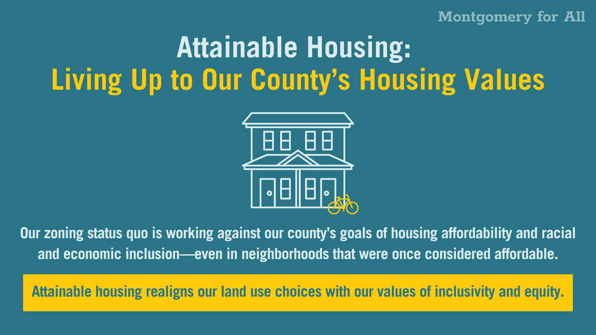 Montgomery4All's tweet photo. Learn more about attainable housing: https://t.co/uePZoympbS https://t.co/X6wfw1jN5G