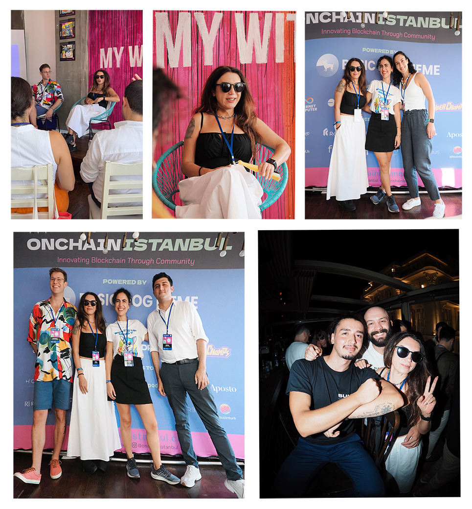 GE ❤️
This was amazing event. 
Lol I should take more photos with friends next time. 
Thank you <a href="/OnchainIstanbul/">ONCHAIN ISTANBUL</a> , <a href="/andrealitmus/">🍅 andrealitmus</a> 🔥