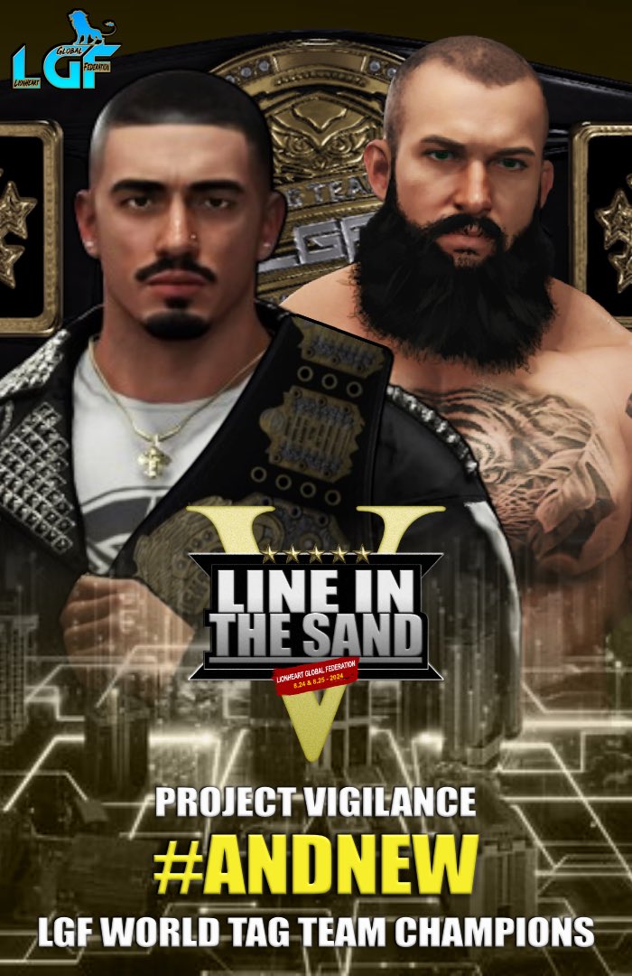 LGFederation's tweet photo. #AndNew

⭐️Project Vigilance - LGF World Tag Team Championships
⭐️Annabelle Troy - LGF European Championship https://t.co/kRgOKjSold
