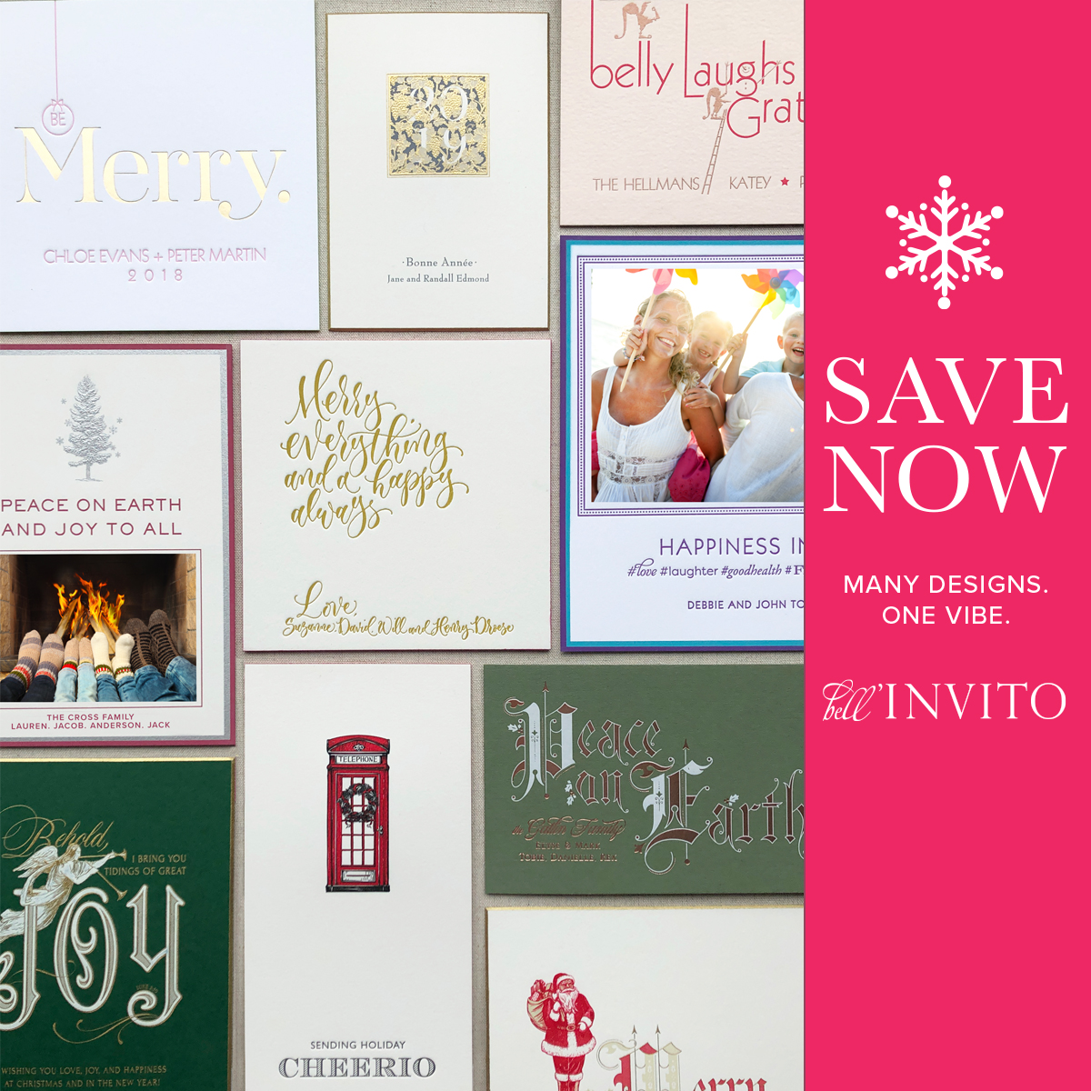 bellINVITO's tweet photo. 🔥 Last Week for Holiday Card Savings - https://t.co/yaz5g5D2za https://t.co/ZOnBNOUsT2