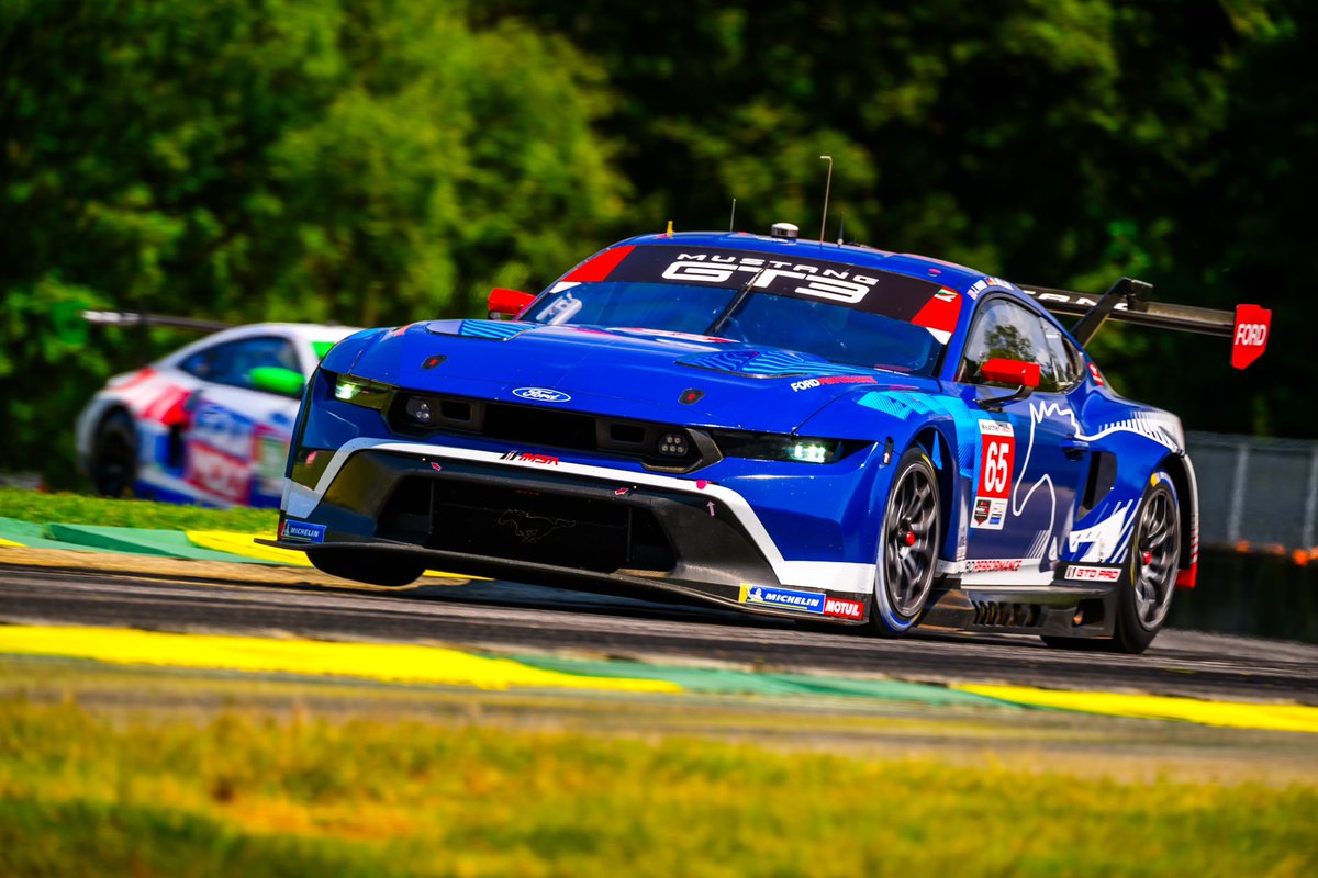 Fantastic weekend for our Mustangs at one of my favorite race tracks. P4 at the end for our car after a great stint from Joey in the first hour. With a stellar stop by our super fast boys we came out in P2, jummed two positions and I was ready to fight for the victory. A penalty