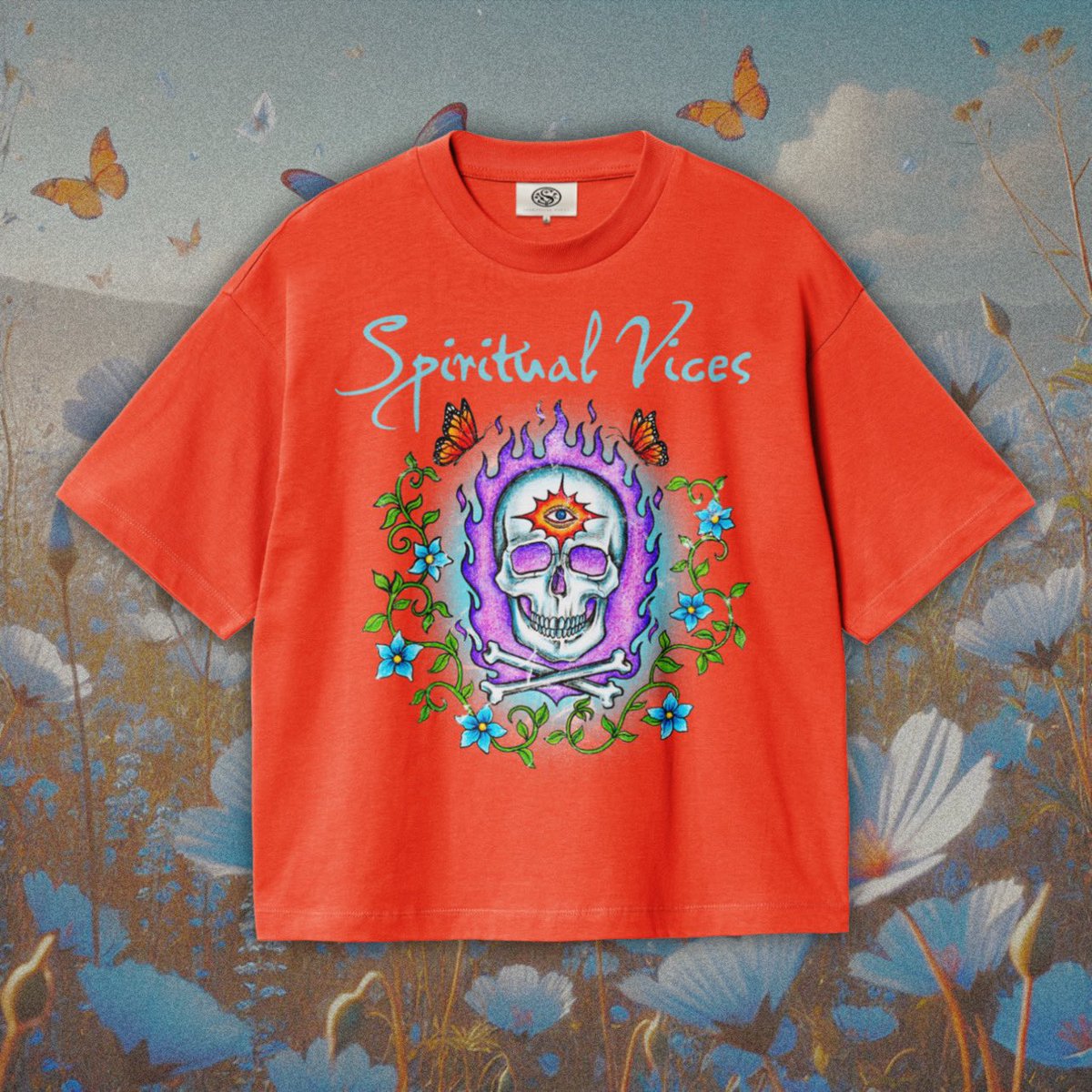 SPIRITUALVICES's tweet photo. sv ‘sacral chakra’ orange tee 🍊

new items releasing this friday at 12pm cst https://t.co/M7WWUD2foZ
