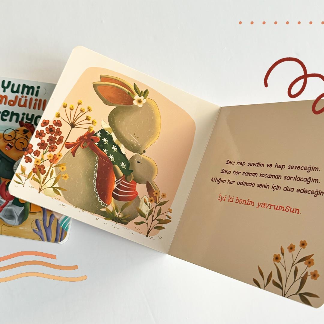 Karton kitaplar ile 0-6 yaş aralığındaki çocuklarımıza  eğlenceli yollarla dinimizi öğretmek ve sevdirmek en önemli görevimiz. ❤️