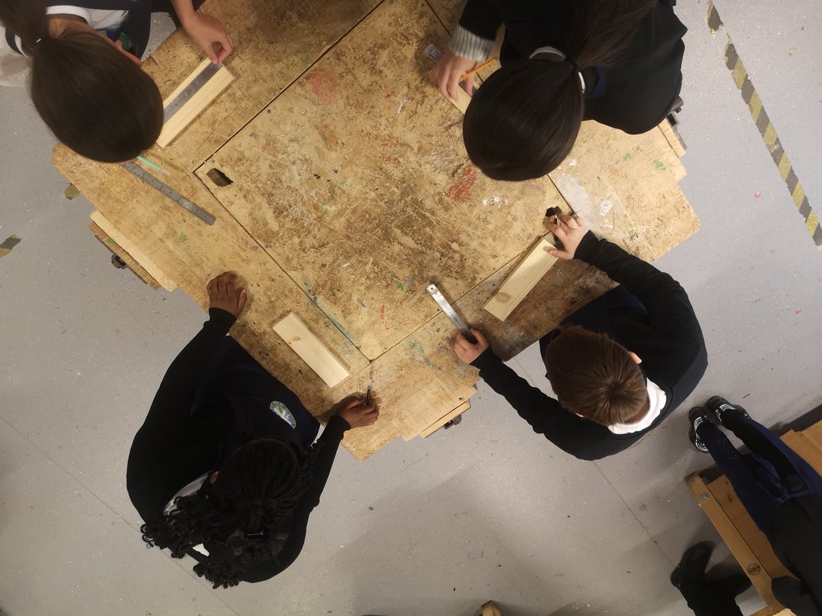 S1 pupils making a great start to the 1st practical project 👌<a href="/stbenedictsren/">St Benedict's High School</a>