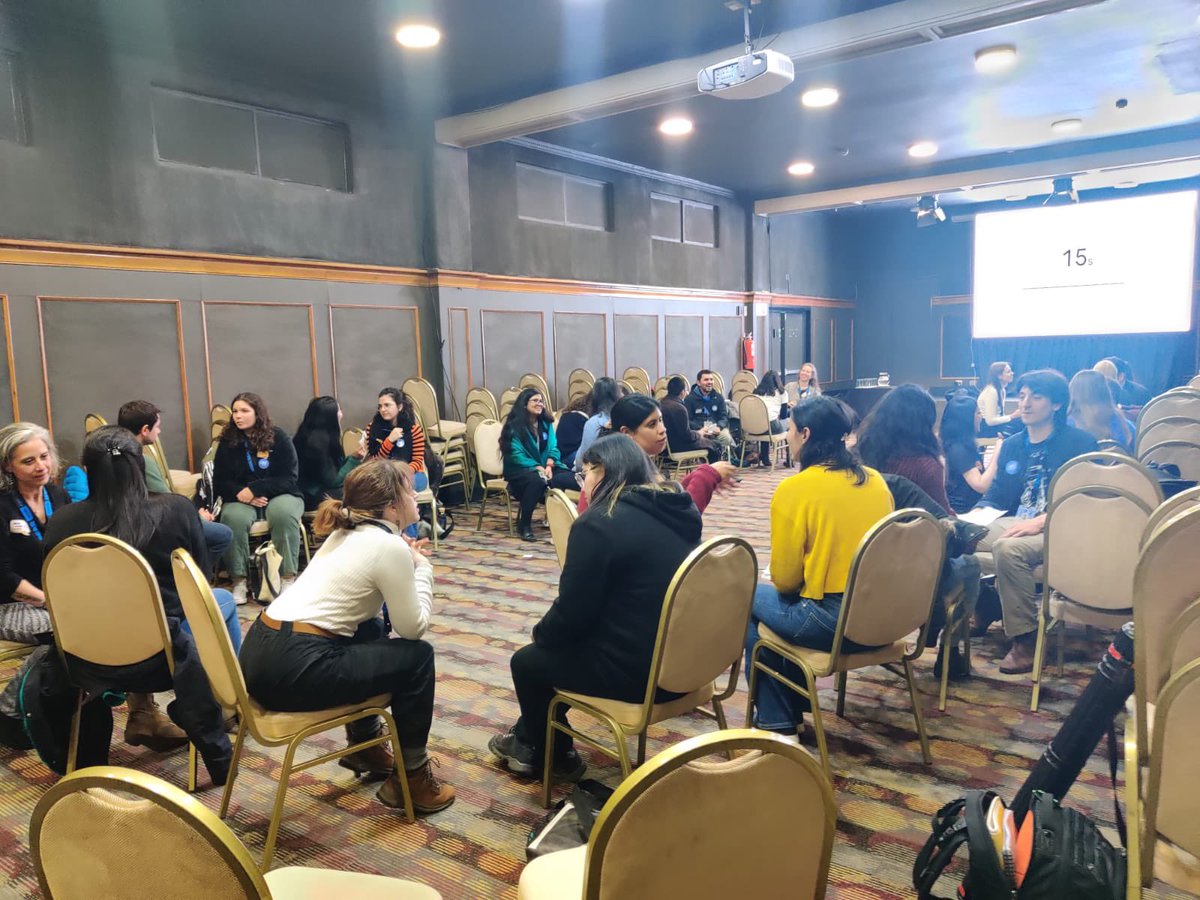 AnonaGriffiths's tweet photo. Last week, I presented our work on krill #carbon storage 🦐 at #SCAR2024 and helped run the @UKPolarNetwork and @APECS_Uruguay’s ECR workshop 🐧 Pucón was an amazing backdrop, with highlights including meeting the British ambassador to Chile and skiing on an active volcano 🌋 https://t.co/Zb96bIPA6z
