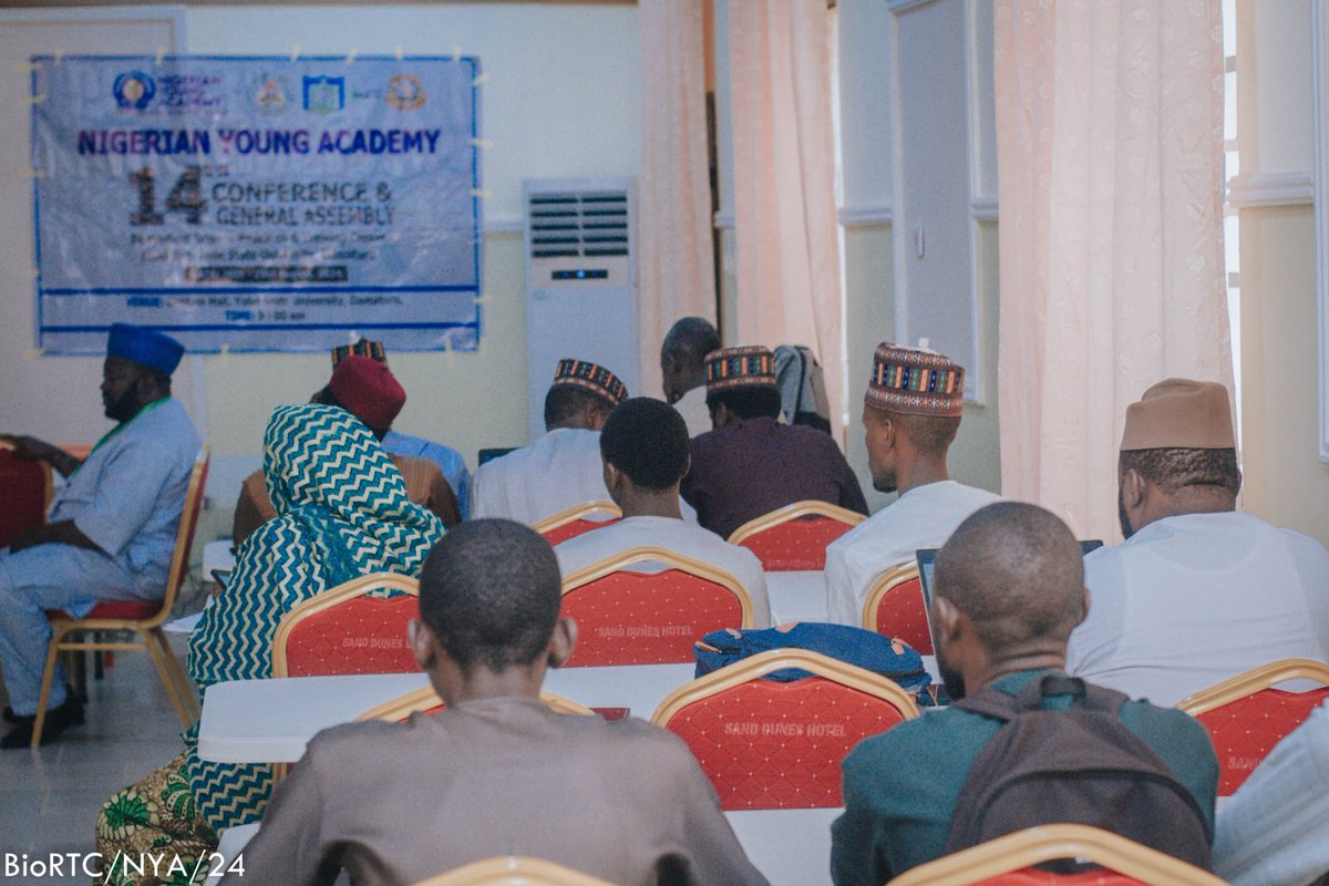 BioRTC (@biortcnig) on Twitter photo Today, we hosted <a href="/contactNYA/">Nigerian Young Academy</a>'s 14th Conference and General Assembly Pre-Conference Workshop on Plagiarism and Academic Writing. This event is made possible with the generous support of the Yobe State Government. #BioRTC2024 Today, we hosted <a href="/contactNYA/">Nigerian Young Academy</a>'s 14th Conference and General Assembly Pre-Conference Workshop on Plagiarism and Academic Writing. This event is made possible with the generous support of the Yobe State Government. #BioRTC2024