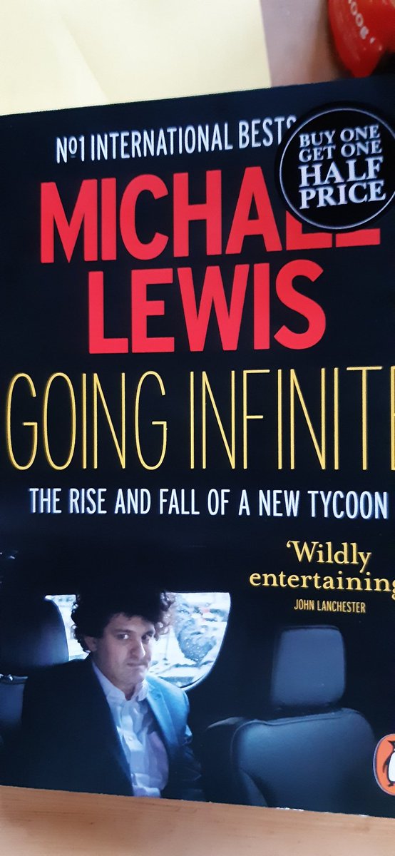 Read this, interesting stuff, eyewatering amounts won and lost via crypto trading, given that everyone got their money back does feel as if he's been jailed for being different #SBF #GoingInfinite #BankHolidayReading