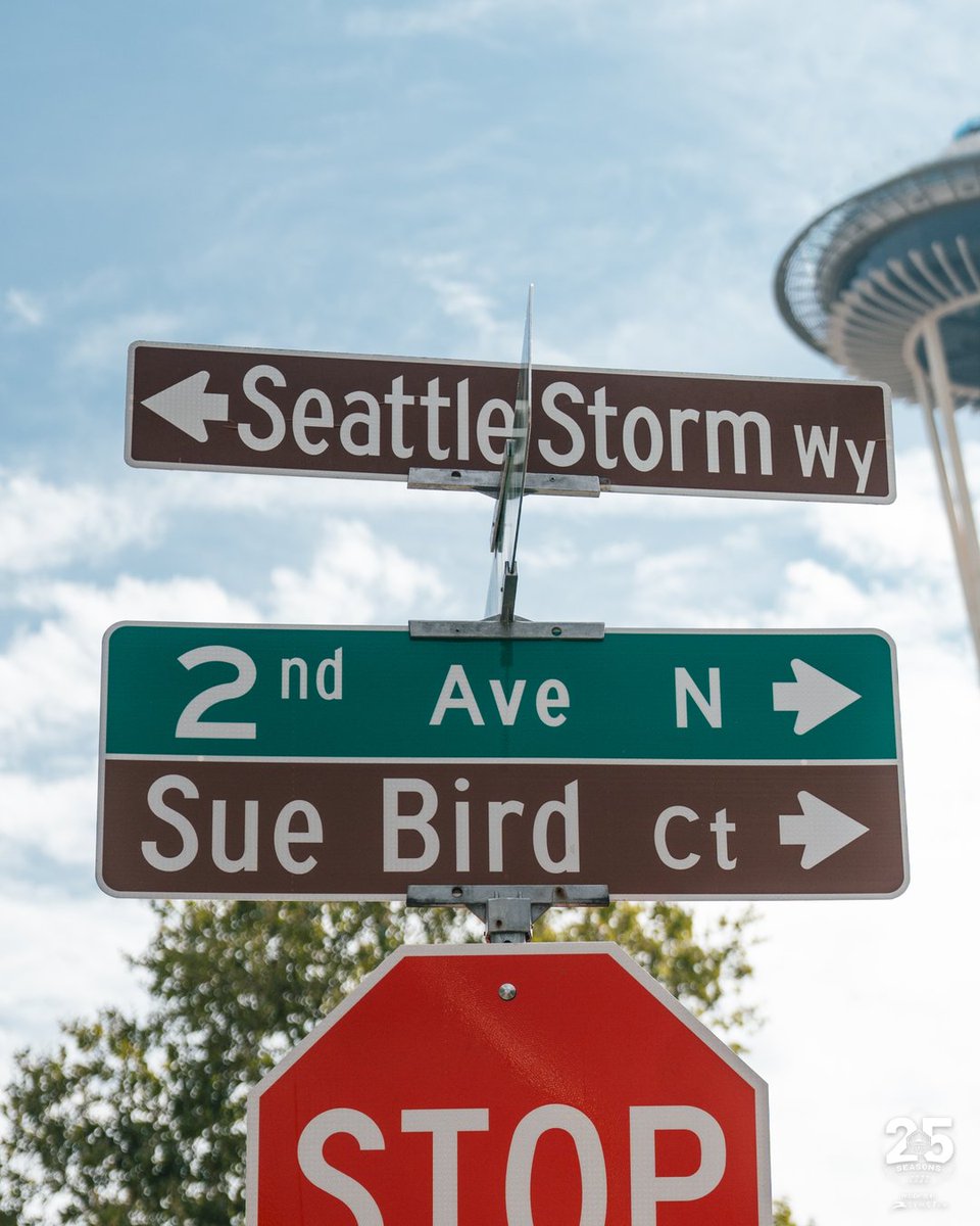 seattlestorm's tweet photo. 📍 Sue Bird Ct https://t.co/lSuJV87ad0