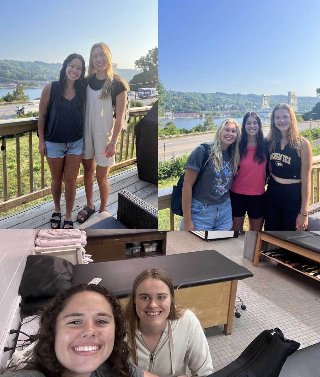 Our Huskies are back in Houghton 🥳🥳 First day of classes ✅