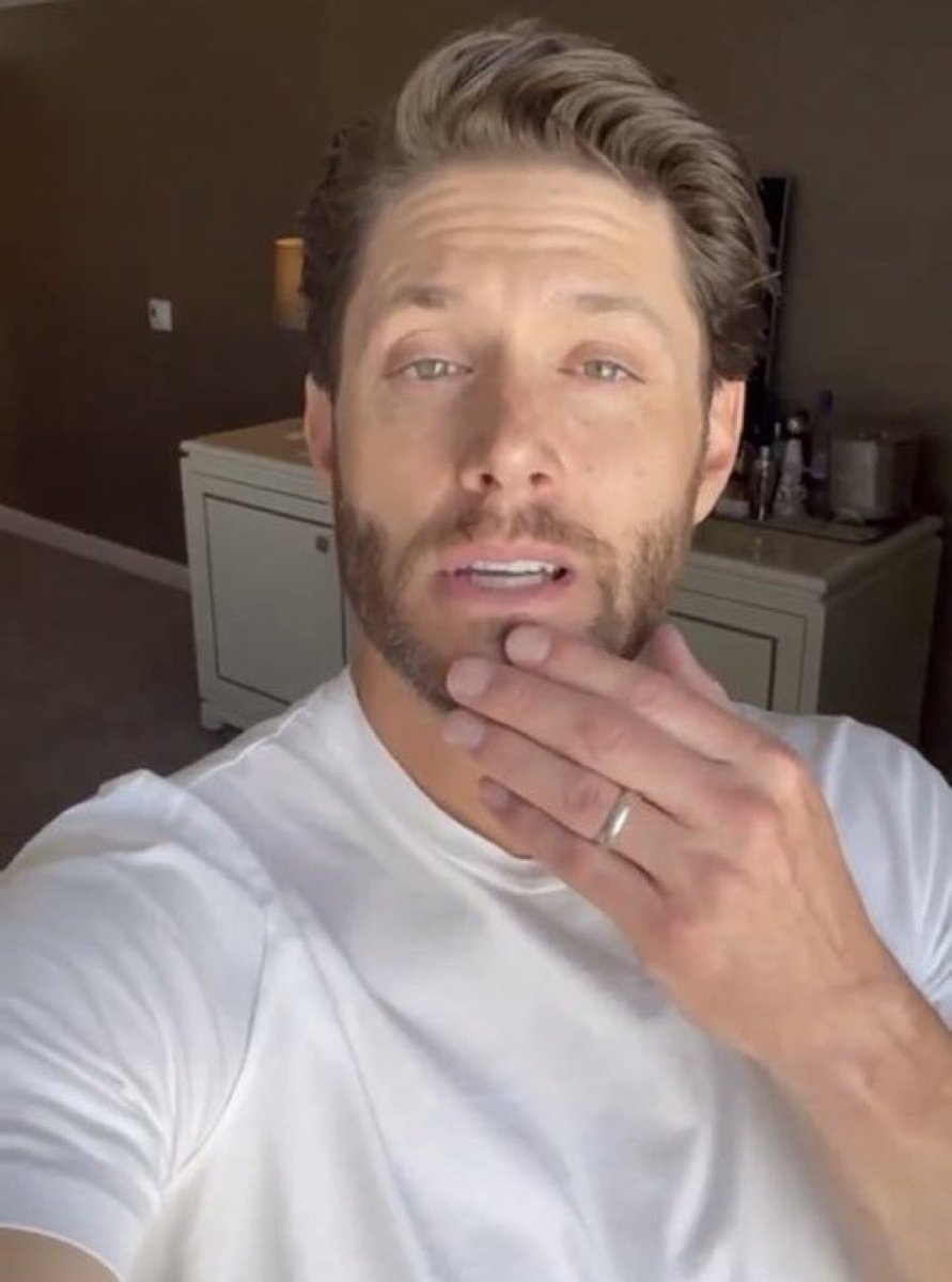 white shirt jensen !!!!