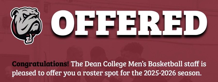 Christopher Barnett (@kris_barnett1) on Twitter photo I Am Very blessed to say that I have received an OFFER from Dean College. Thank you to Coach Cabral <a href="/Joe_Cabral_/">Joe Cabral</a> for the opportunity!!🏀 I Am Very blessed to say that I have received an OFFER from Dean College. Thank you to Coach Cabral <a href="/Joe_Cabral_/">Joe Cabral</a> for the opportunity!!🏀