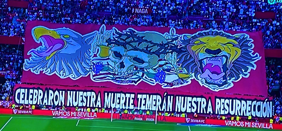 El tifo que más me representa ahora mismo.