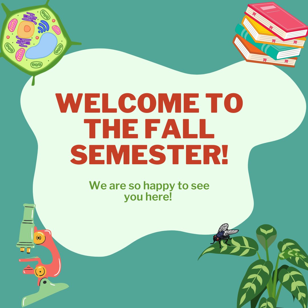 On behalf of the NEIU Biology faculty and the Honors Program, welcome to the Fall 24 semester 🍂! We are so excited to see everyone 😁!

#Fall2024 #NEIU #Biology