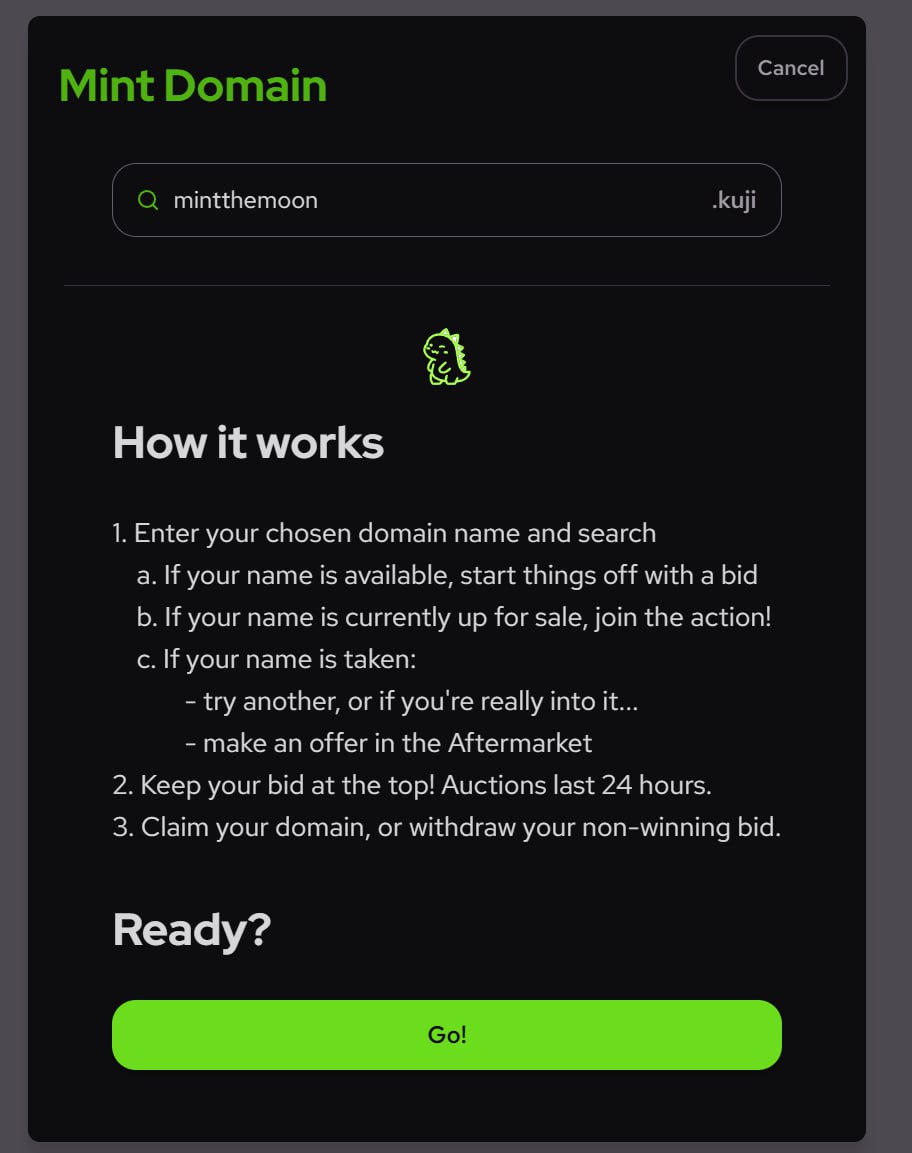 GOJIRA &amp; NFT auctions are on the way...

Prepare yourself for Testnet.

Soon.

😉 $WINK 😉 

$KUJI on $RUNE 🩷