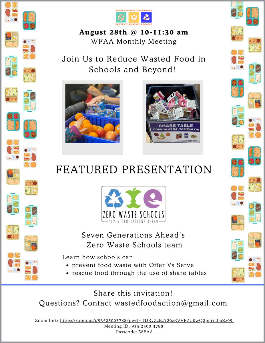 Just a few days away! 🍇🫐
Join us to learn how kitchens and cafeterias can prevent wasted food