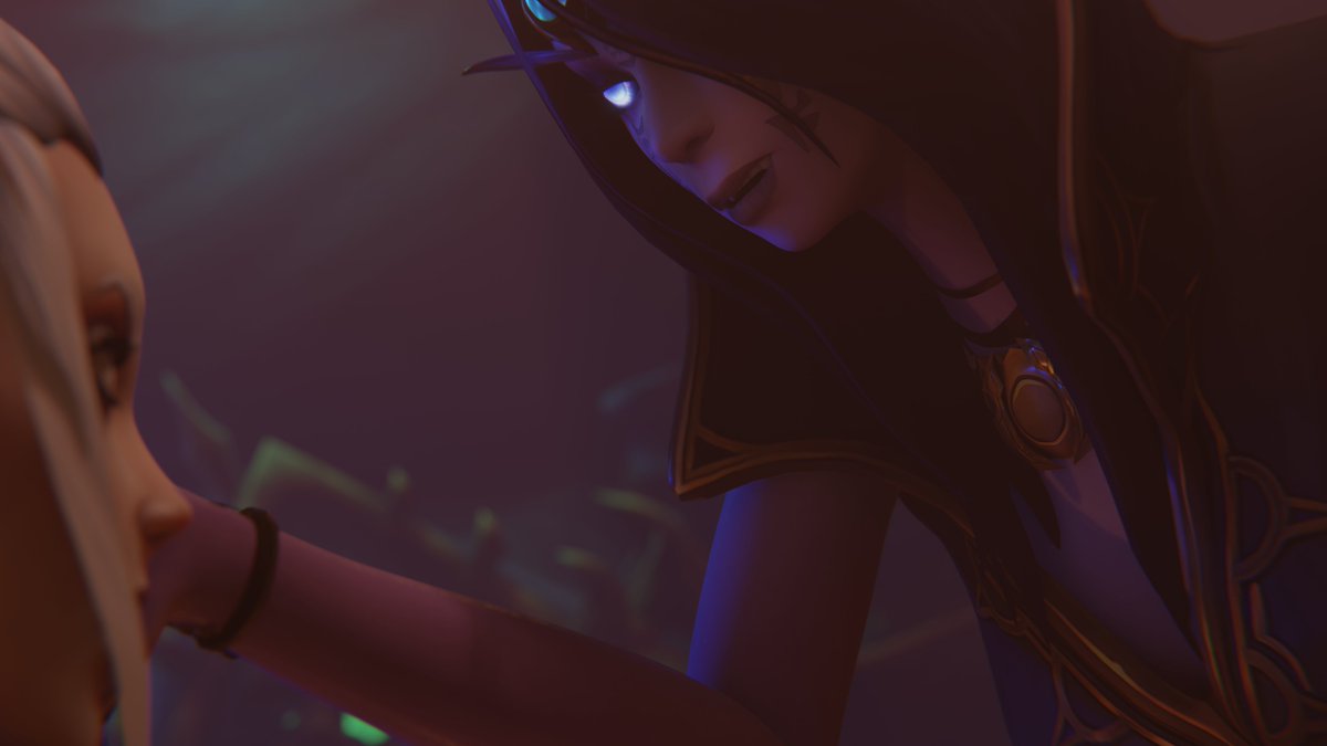 Jaina and Xal'atath sneak peak for the upcoming animation I'm working on~