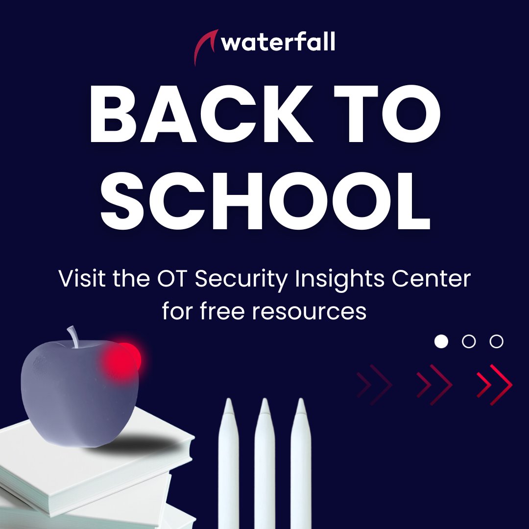 Lior Frenkel (@frenkellior) on Twitter photo The OT Security Insights Center by <a href="/WaterfallSecure/">Waterfall Security Solutions</a> is a free library of resources for ICS/OT security practitioners. Filter by industry to quickly find tailored content that meets your needs. ➡️ bit.ly/4cFXszA The OT Security Insights Center by <a href="/WaterfallSecure/">Waterfall Security Solutions</a> is a free library of resources for ICS/OT security practitioners. Filter by industry to quickly find tailored content that meets your needs. ➡️ bit.ly/4cFXszA