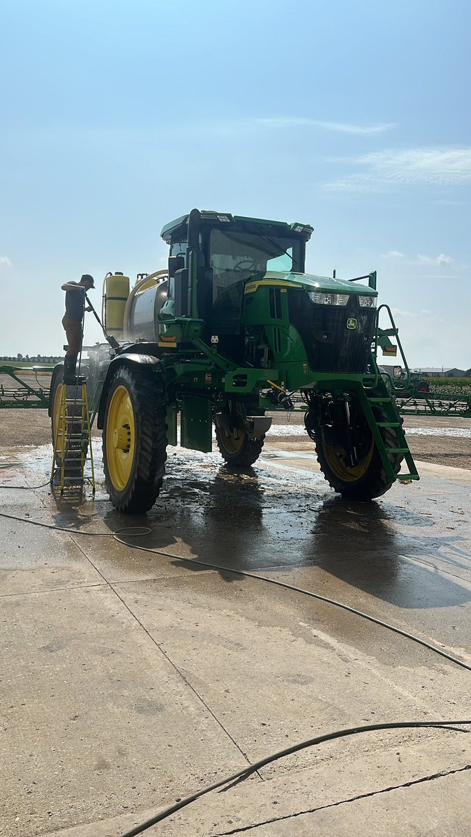 The not so sexy part of doing corn fungicide.