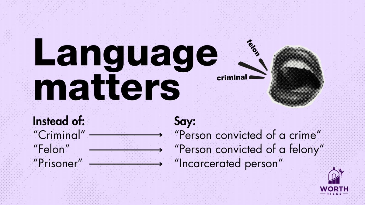 We’ve seen a troubling uptick in the harmful language being used by both political parties this election season. We encourage everyone––political figureheads included––to embrace person-centered language that doesn't work to stigmatize people.