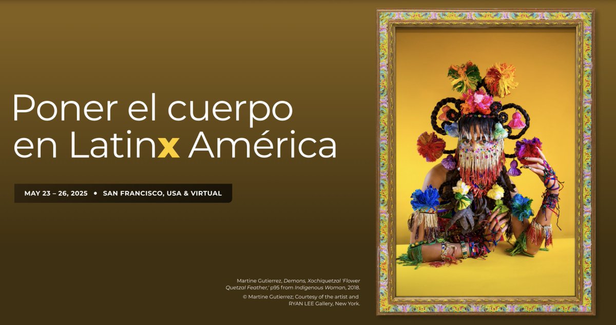 Convocatoria abierta para LASA2025 
San Francisco-Híbrido Mayo 23-26, 2025 lasaweb.org/en/lasa2025/