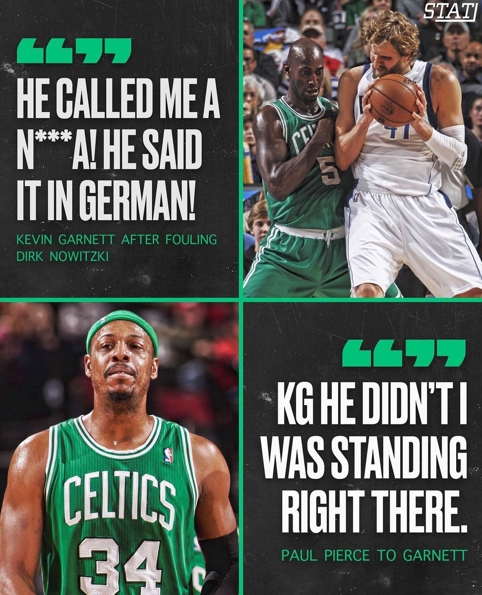LegionHoops's tweet photo. This interaction between KG and Paul Pierce 💀

(h/t @statlinebrand) https://t.co/3gAm4uwgUE