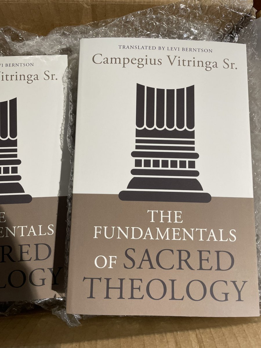 I was very excited this afternoon to receive my author copies of Vitringa! Vitringa is the subject of my PhD dissertation at Aberdeen which I am now finishing. This volume will be available at heritagebooks.org and many other sites very soon! Thank you <a href="/RHB_Books/">Reformation Heritage Books</a> !